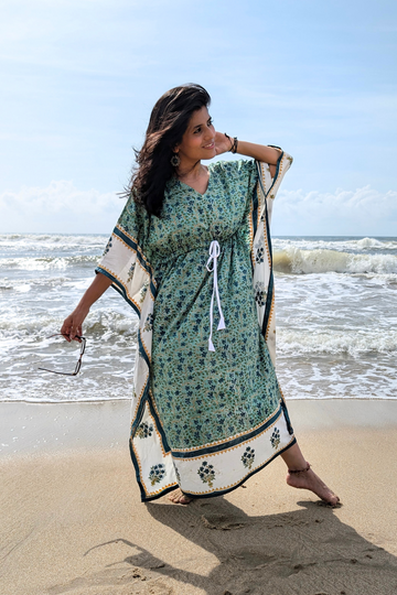 JAAL Teal Kaftan
