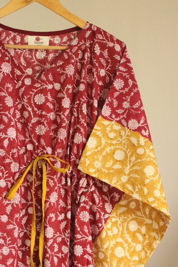 Crimson Red kaftan