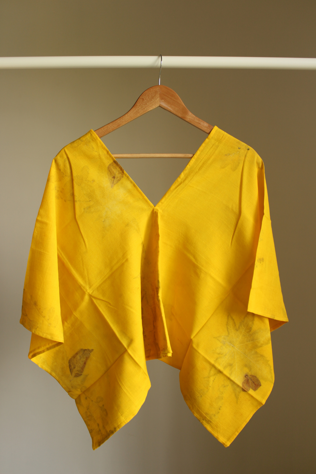 PANKH Kaftan top- Yellow