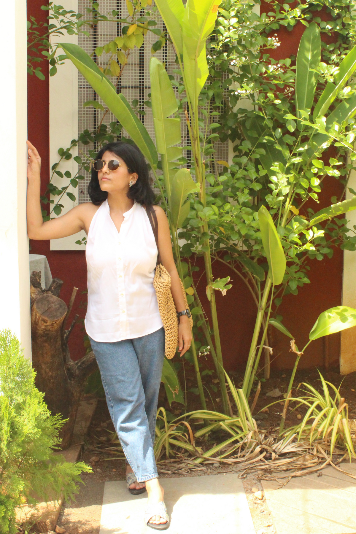 ROOH/रूह Halter neck top