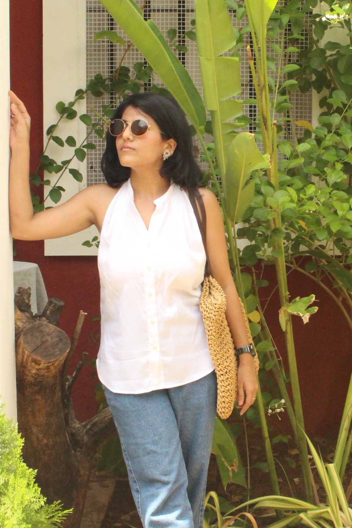 ROOH/रूह Halter neck top