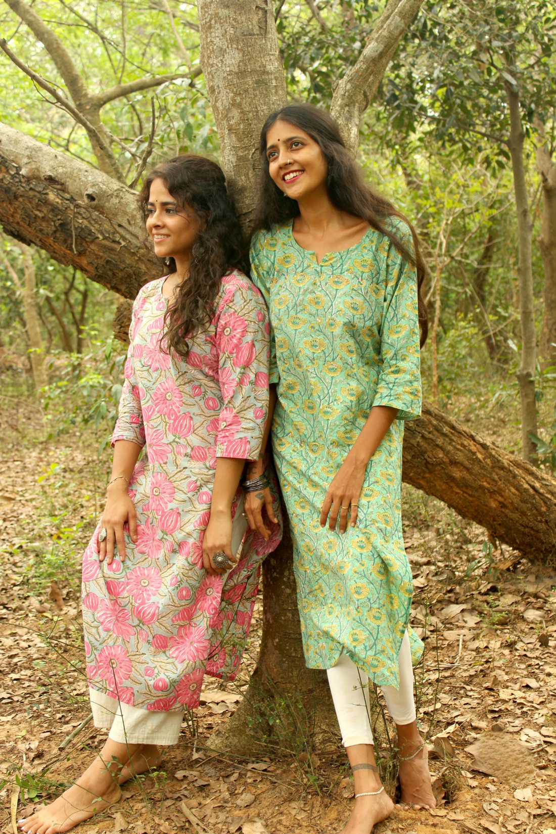 AMRITA/अमृता kurta-Pink