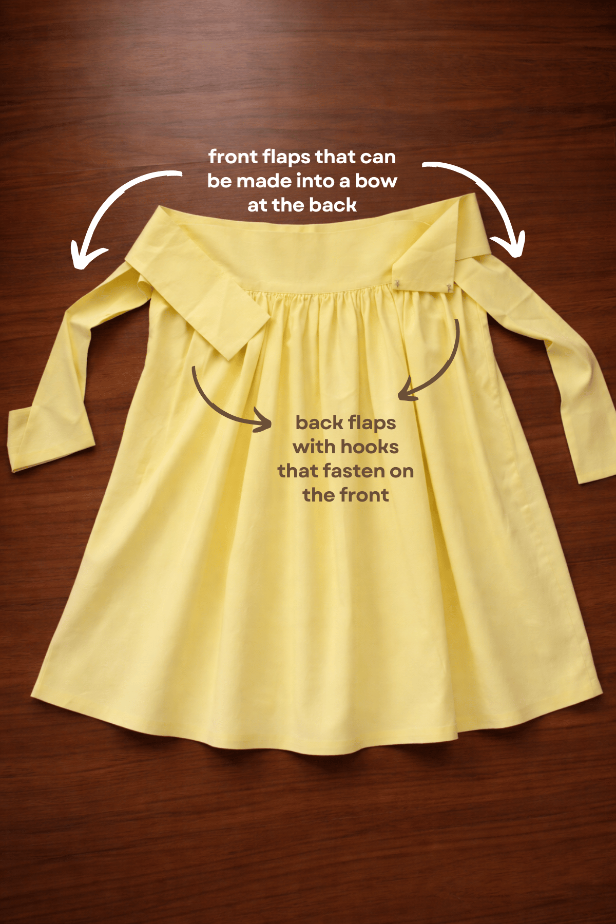 Butter Yellow Wrap Skirt