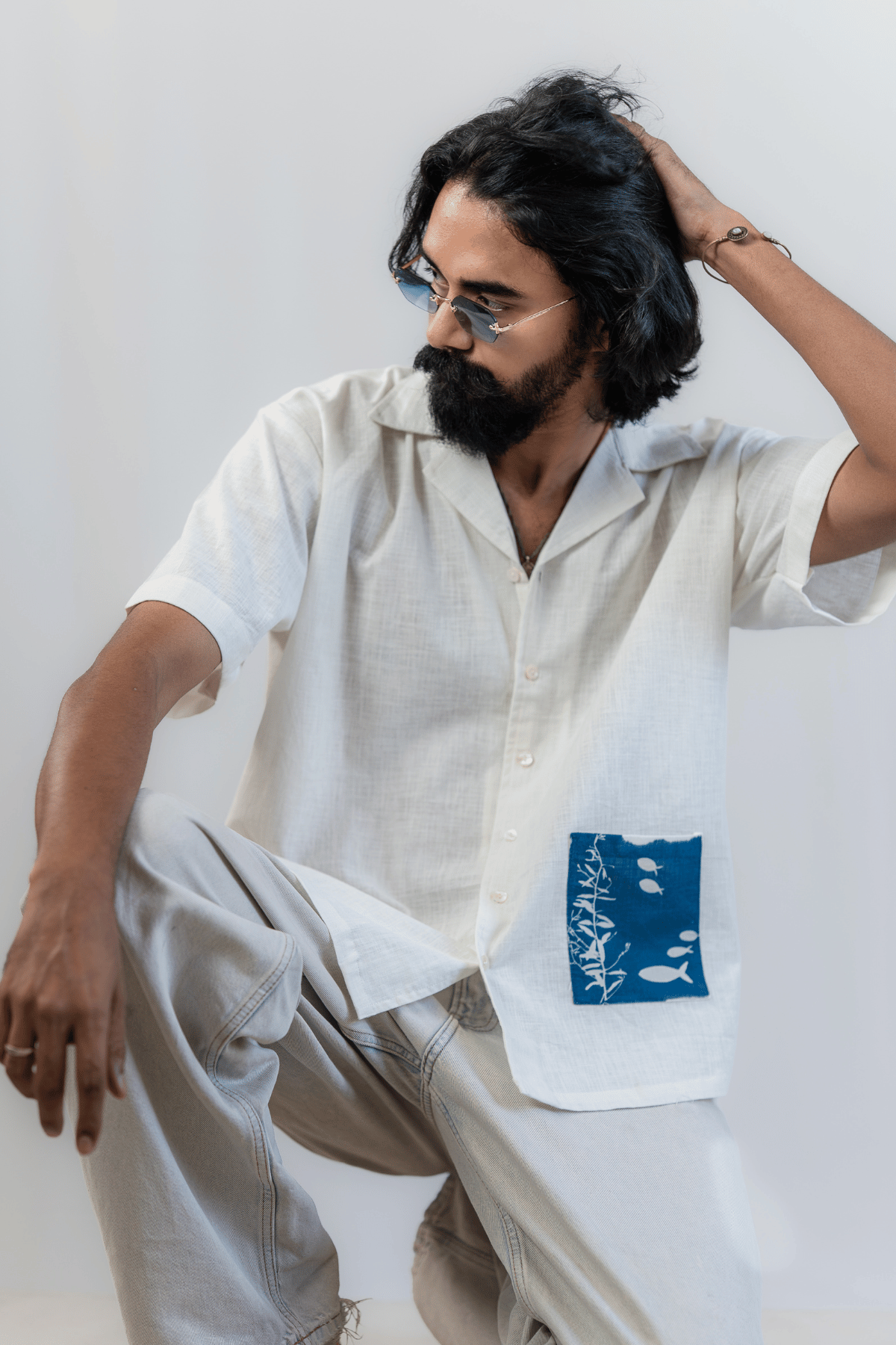 Cyanoprint Men's Shirt