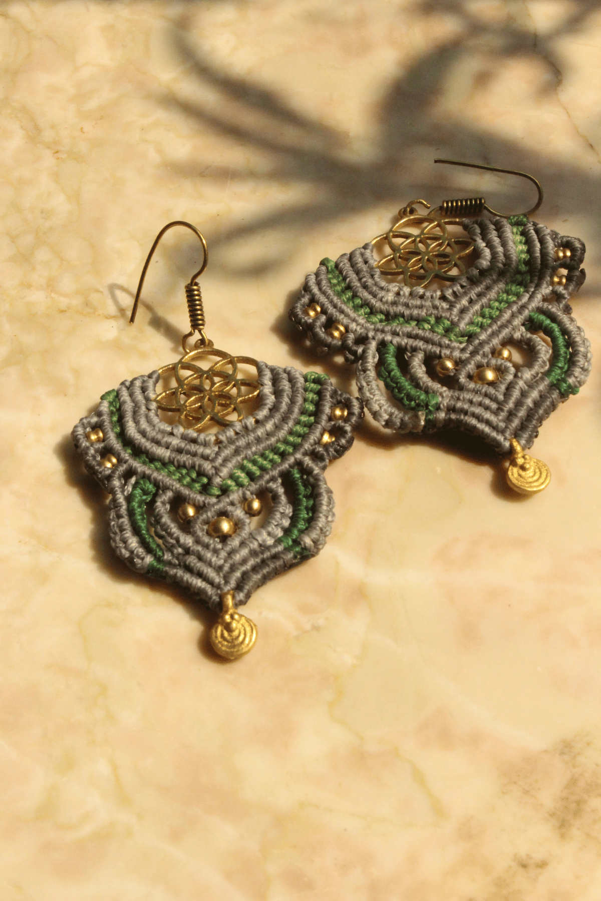 MALANG/ Handmade Macrame Earrings