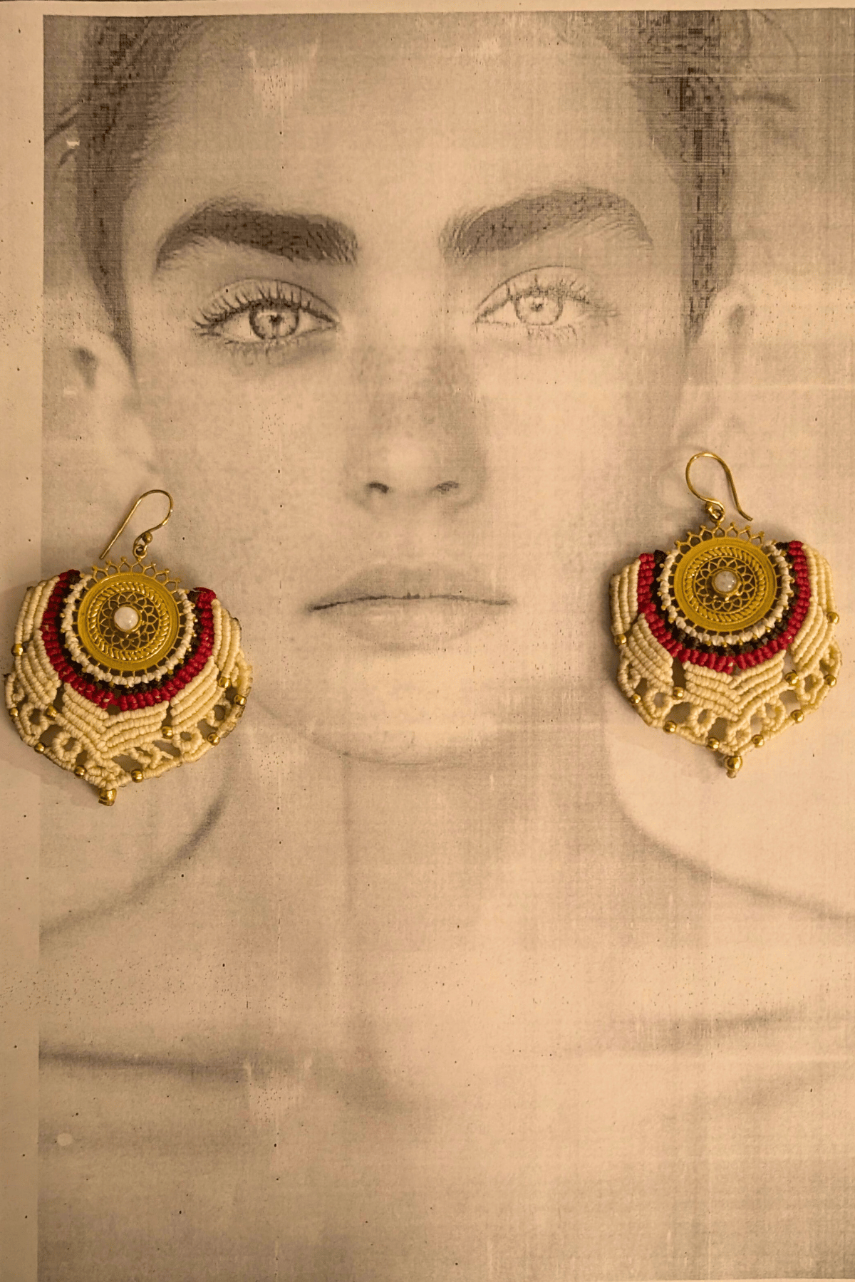 MALANG/ Handmade Macrame Earrings