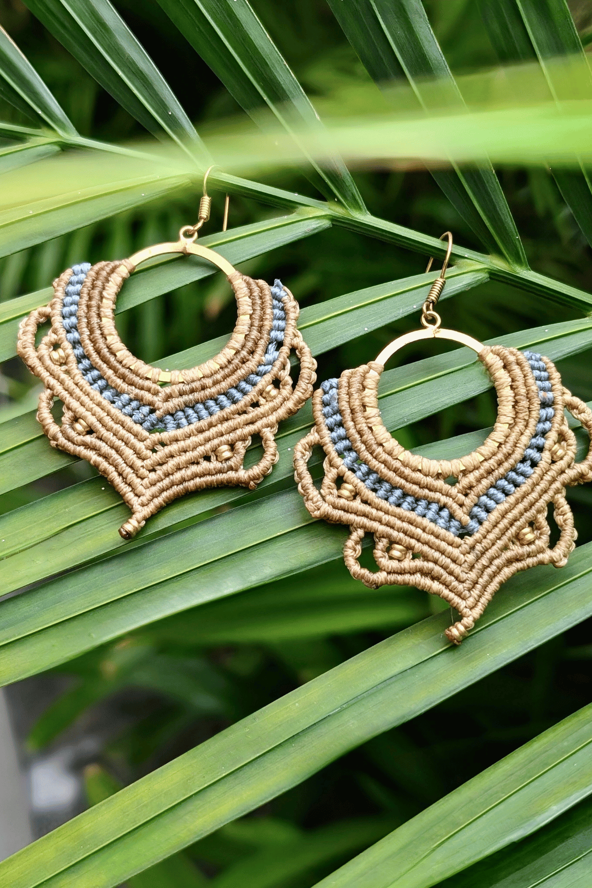 MALANG/ Handmade Macrame Earrings