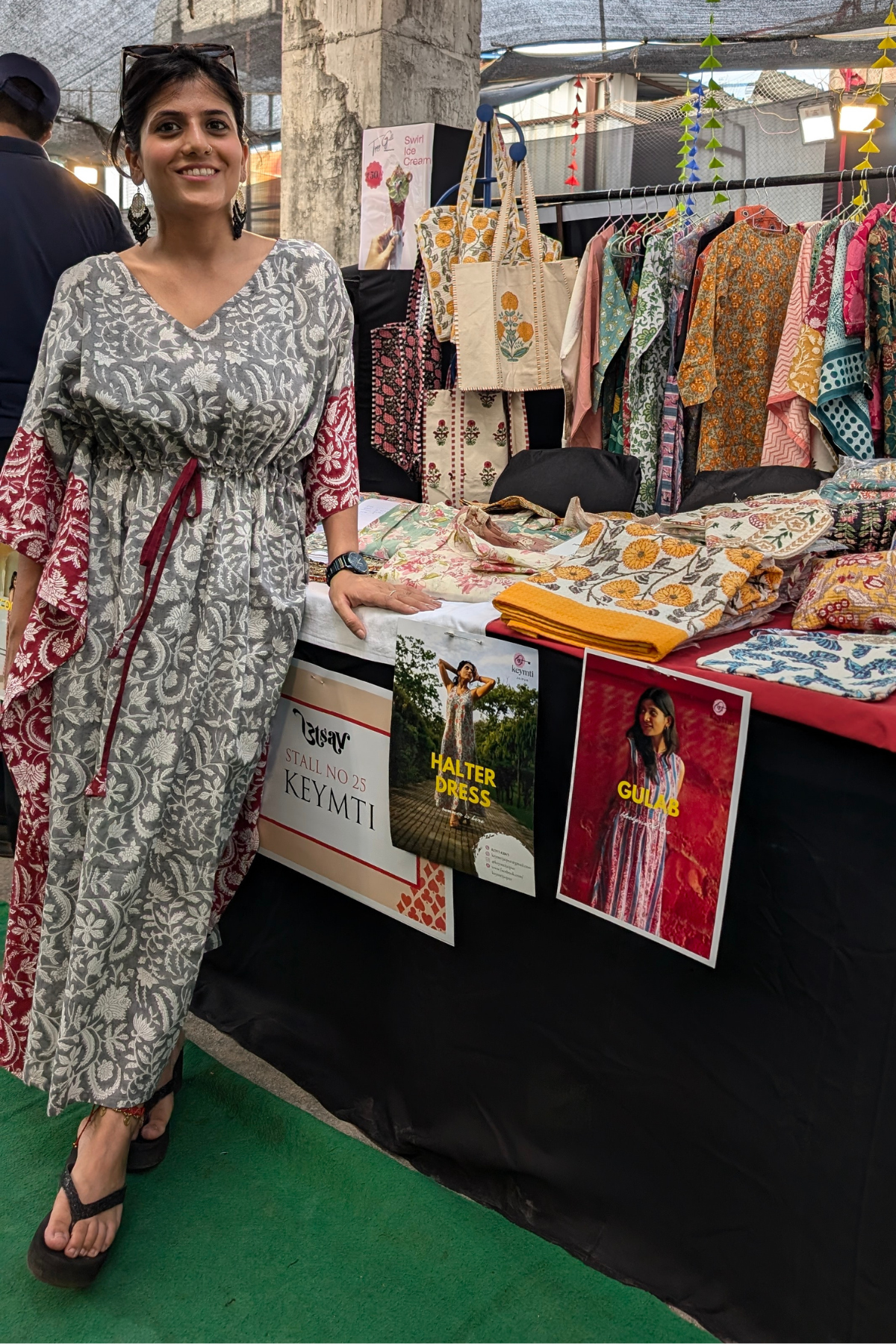 Smoky GREY kaftan
