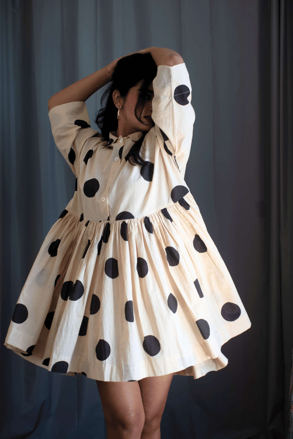 Ma (間)- Polka dress