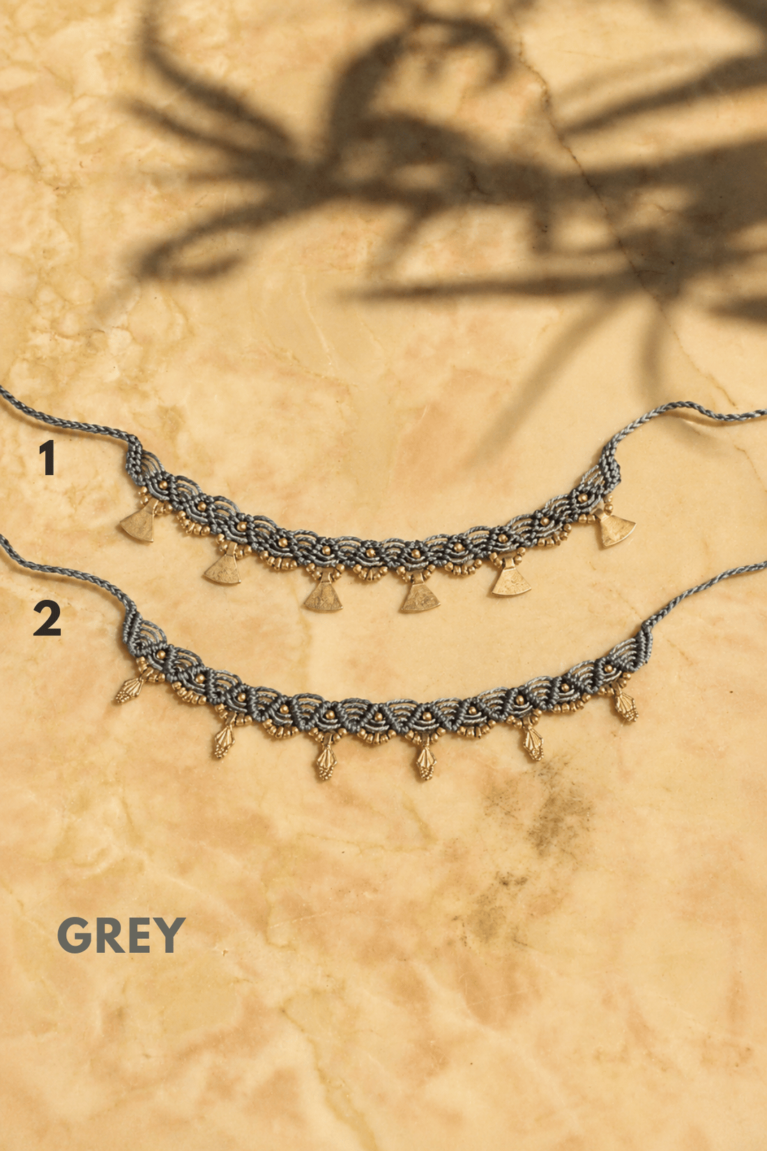 Handmade Macrame Anklets