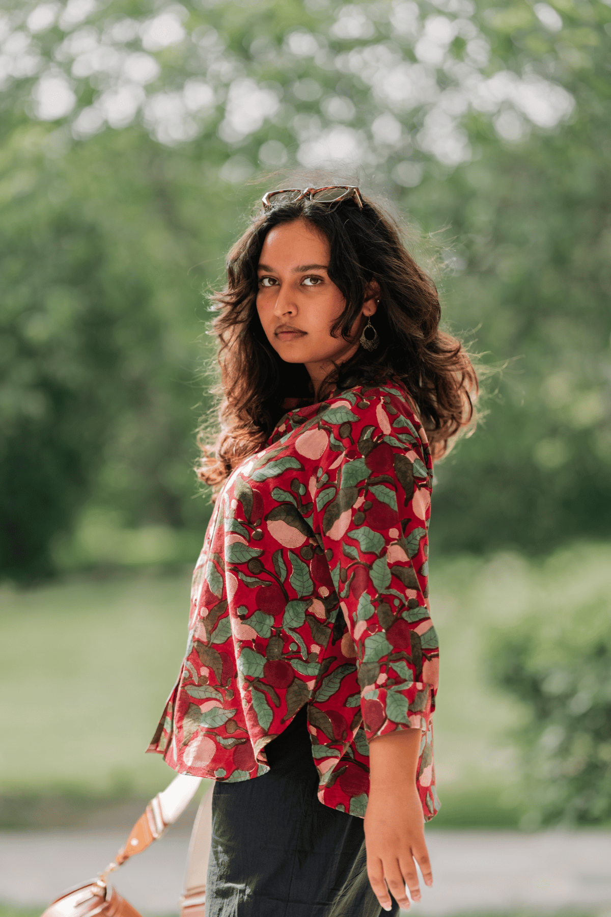 Vanya/वान्या- Blockprinted Shirt Top